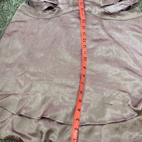 RAHI Luster Champagne Minidress Size XL - Picture 12 of 13